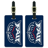 Florida Atlantic University Primary Luggage ID Tags Carry-On Cards - Set of 2