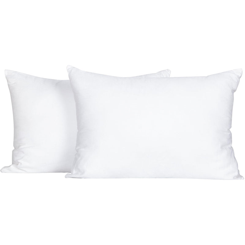 FLXXIE 2 Pack Small Cotton Down Alternative Pillows, Super Soft and Breathable Small Pillows for Sleeping, Travel, 13x18 Inches | Backpacks4Less