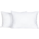 FLXXIE 2 Pack Small Cotton Down Alternative Pillows, Super Soft and Breathable Small Pillows for Sleeping, Travel, 13x18 Inches | Backpacks4Less