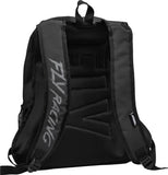 Fly Racing Jump Pack Backpack – 35L Durable Motocross with YKK® Zippers, Organizer Pockets & Side Bottle Holders – Bold Style for Riders, Students & Everyday Use