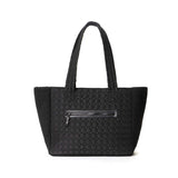 FLYTE Amelia Bag | Gym and Travel Quilted Tote Bag | Black