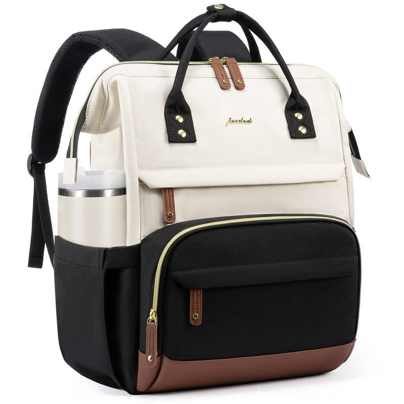 Focdod Backpack for Women Work Bags: 15.6 inch Laptop Backpack Purse Backpacks with USB Charger College Bookbag Casual Business Computer Backpack for Travel Nurse Teacher