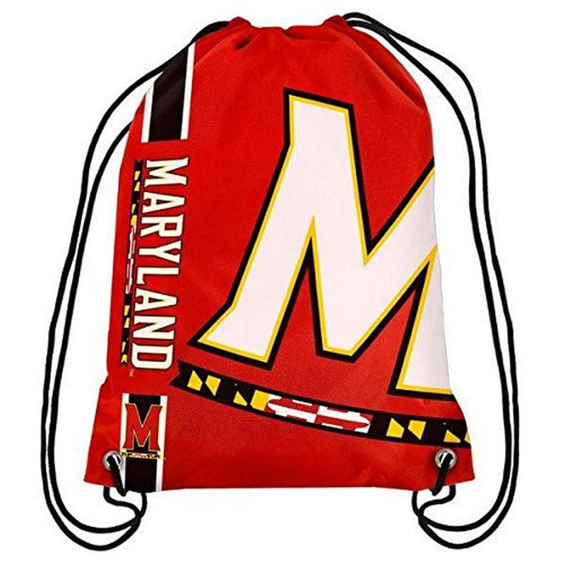 FOCO Maryland Terrapins NCAA Big Logo Drawstring Backpack