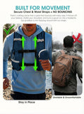 Foldable Small Hiking Backpack with 3 Strap Pockets – Lightweight 300D Spill - proof Daypack for Men Women – Packable Small Travel Backpack with Chest Strap & Trekking Pole Holder – Durable Outdoor Bag