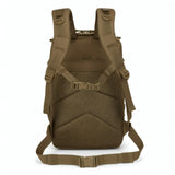 Fortune Edge Military Tactical Backpack for Men and Women Molle 45L Large Army 3 Days Assault Pack Bug Out Bag Water Resistant and Heavy Duty Hiking Camping Treeking Rucksack - Tan