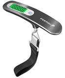 Fosmon Digital Luggage Scale, 110lbs Suitcase Baggage Scale, 1 Pack Silver