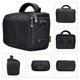 FOSOTO Waterproof Anti - shock Camera Case Bag Compatible for Canon Powershot SX540 SX530 SX60 SX420 HS M5,Nikon Coolpix L340 B500 B700 L330 L840 P610,Panasonic LUMIX,Sony a6000 Digital Camera