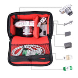 FOSOTO Waterproof Anti - shock Camera Case Bag Compatible for Canon Powershot SX540 SX530 SX60 SX420 HS M5,Nikon Coolpix L340 B500 B700 L330 L840 P610,Panasonic LUMIX,Sony a6000 Digital Camera