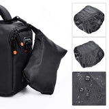 FOSOTO Waterproof Anti - shock Camera Case Bag Compatible for Canon Powershot SX540 SX530 SX60 SX420 HS M5,Nikon Coolpix L340 B500 B700 L330 L840 P610,Panasonic LUMIX,Sony a6000 Digital Camera