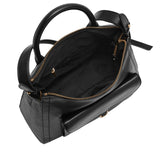 Fossil Women's Parker LiteHide™ Leather Small Backpack Purse Handbag, Black (Model: ZB1797001)