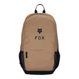 Fox Racing 180 Backpack, Lightweight Everyday School & Travel Bag with 15" Laptop Sleeve, Water Bottle Pocket & Padded Straps, Brown Sugar