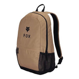 Fox Racing 180 Backpack, Lightweight Everyday School & Travel Bag with 15" Laptop Sleeve, Water Bottle Pocket & Padded Straps, Brown Sugar