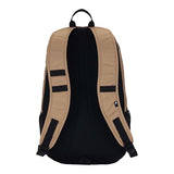 Fox Racing 180 Backpack, Lightweight Everyday School & Travel Bag with 15" Laptop Sleeve, Water Bottle Pocket & Padded Straps, Brown Sugar