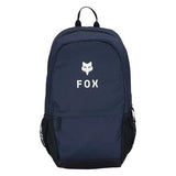 Fox Racing 180 Backpack, Lightweight Everyday School & Travel Bag with 15" Laptop Sleeve, Water Bottle Pocket & Padded Straps, Midnight Blue