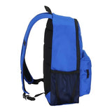 Fox Racing Clean Up Backpack, Slim Everyday School & Street Bag with Laptop Sleeve, Water Bottle Pocket & Adjustable Straps, Blue