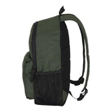Fox Racing Clean Up Backpack, Slim Everyday School & Street Bag with Laptop Sleeve, Water Bottle Pocket & Adjustable Straps, Dark Sage Green