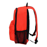 Fox Racing Clean Up Backpack, Slim Everyday School & Street Bag with Laptop Sleeve, Water Bottle Pocket & Adjustable Straps, Fluorescent Red