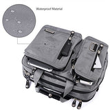 FREEBIZ 18.4 Inch Laptop Briefcase Backpack Messenger Shoulder Bag 18 Inch Gaming Notebook Computer Case Handbag for Business Travel