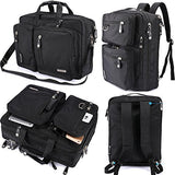 FREEBIZ 18.4 Inches Laptop Bag Multi-function Briefcase Backpack with Handle and Shoulder Strap Fits Up To 19 Inch Laptops Notebook Computer