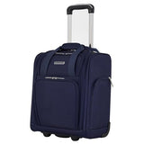 French Connection 16" Underseat Carry - On Luggage with USB/USB - C Ports, Blue Depths