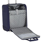 French Connection 16" Underseat Carry - On Luggage with USB/USB - C Ports, Blue Depths