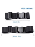 Frienda 4 Pcs Add a Bag Luggage Straps for Travel Suitcase Essentials TSA Approved Luggage Connector Straps Adjustable Belt