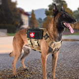 FRTKK Tactical Molle Admin Pouch Utility Laser Cut EDC Tool Pouch Bag Horizontal Modular Pouches Include US Flag Patch and Keychain (Black)