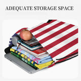 FSQDJLU Patriotic flag of USA Speck Drawstring Backpack Bag Sports Gym Sackpack for Women Men Small