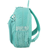 FUEL Backpack with Lunch Bag Bundle, Turquoise - Star Print