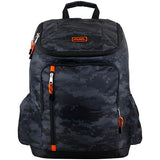 FUEL Durable Top Loader Outdoor Backpack w/Adjustable Straps, Multiple Compartments, Perfect for Travel, Hiking, Work, Classroom, Commuting - Static Camo