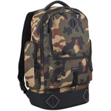FUEL Everyday Hi - Tech Hiking Carry On Weekender Bag Luggage Rusksack Backpack, Camo/Black