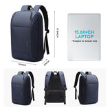 FUTURE AESTHEICS Business Laptop Backpack for Men,Women，15.6 Inch Water Resistant Travel smart Laptop Backpack Carry On Backpack with USB Charging Port，Large Business Work Durable Computer Bag