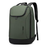 FUTURE AESTHETICS Business Smart Backpack Waterproof for women,men,Fight Approved Durable Backpack suitable as overnight and travel backpack (Green)