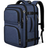 Fxcelets Travel Backpack, Extra Large Carry on Backpack, TSA 18.4 inch Laptop Bags Flight Approved, Lightweight Waterproof Business Luggage Bag, Gifts for Women, Blue