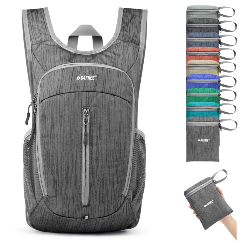 G4Free 10L Hiking Backpack Small Travel Hiking Daypack Lightweight Packable Backpack Casual Foldable Shoulder Bag