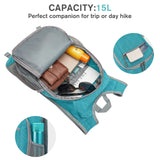G4Free 10L/15L Hiking Backpack Lightweight Packable Hiking Daypack Small Travel Outdoor Foldable Shoulder Bag