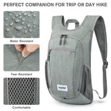 G4Free 10L/15L Hiking Backpack Lightweight Packable Hiking Daypack Small Travel Outdoor Foldable Shoulder Bag