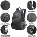 G4Free 20L Lightweight Packable Backpack Travel Hiking Daypack Foldable Backpack for Men Women