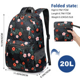 G4Free 20L Small Foldable Ultralight Waterproof Backpack for Camping Hiking Cycling Men Women