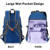 G4Free 40L Lightweight Packable Hiking Backpack, Waterproof Travel Daypack