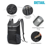 G4Free Lightweight Packable Hiking Backpack for Men Women Small Hiking Daypacks Foldable Shoulder Pack Casual Outdoor Bag 11L