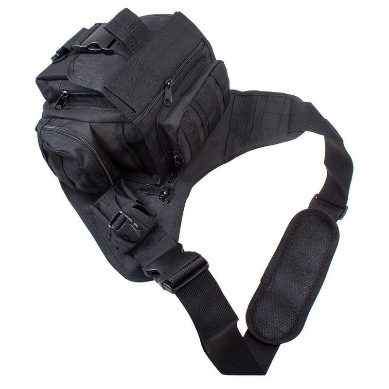 G4Free Multi - functional Tactical Messenger Bag Utility Pouch Versipack (Black)