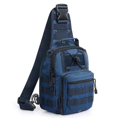 G4Free Outdoor Tactical Bag Backpack, Military Sport Bag Pack Sling Shoulder Backpack Tactical Pack for Every Day Carry