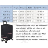 GANNEPIE Suitcase Cover Washable Travel Luggage Protector Anti - Scratch Colorful Flames Printed Luggage Cover for 29 - 32 Inch