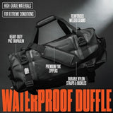 GBY Waterproof Dry Bag Duffle 56L – Large Travel, Camping & Outdoor Bag, Convertible Backpack, Sports, Gym, Durable & Portable