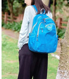 Geboldil Men's and women's lightweight foldable hiking travel backpack waterproof camping backpack blue