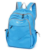 Geboldil Men's and women's lightweight foldable hiking travel backpack waterproof camping backpack blue