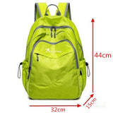 Geboldil Men's and women's lightweight foldable hiking travel backpack waterproof camping backpack blue