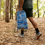 geckobrands Embark 10L Drawstring Backpack – Waterproof, Lightweight Dry Bag for Beach, Hiking, and Light Water Activities