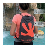 geckobrands Embark 10L Drawstring Backpack – Waterproof, Lightweight Dry Bag for Beach, Hiking, and Light Water Activities